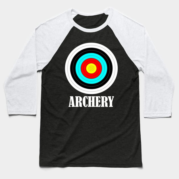 Archery Baseball T-Shirt by Good Big Store